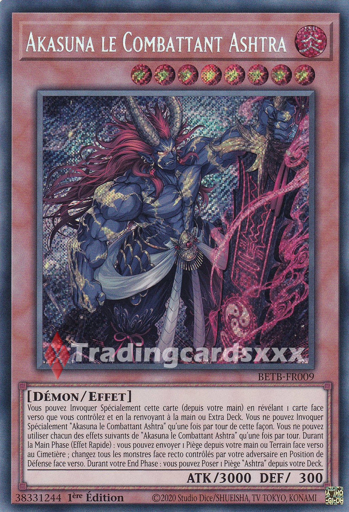 Yu-Gi-Oh! Akasuna le Combattant Ashtra : SE BETB-FR009