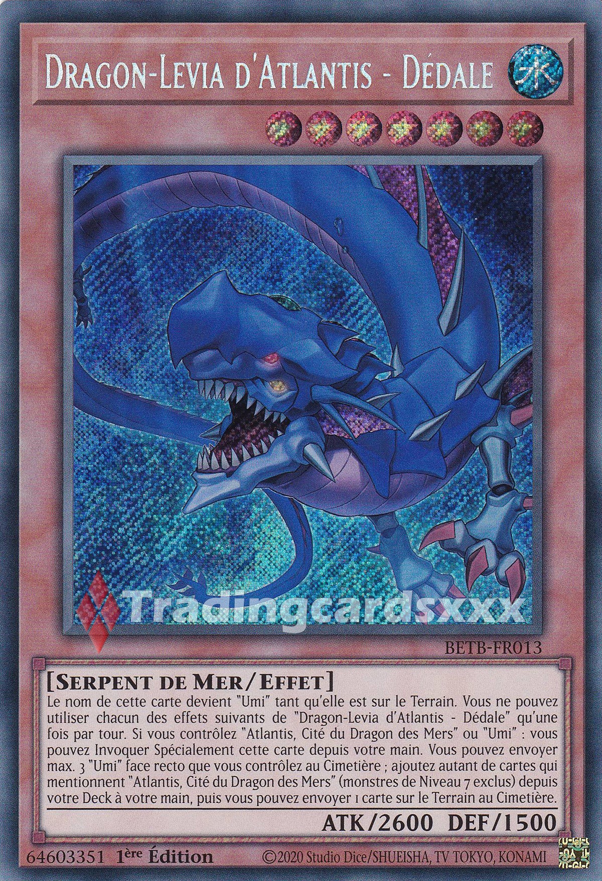 Yu-Gi-Oh! Dragon-Levia d'Atlantis - Dédale : SE BETB-FR013