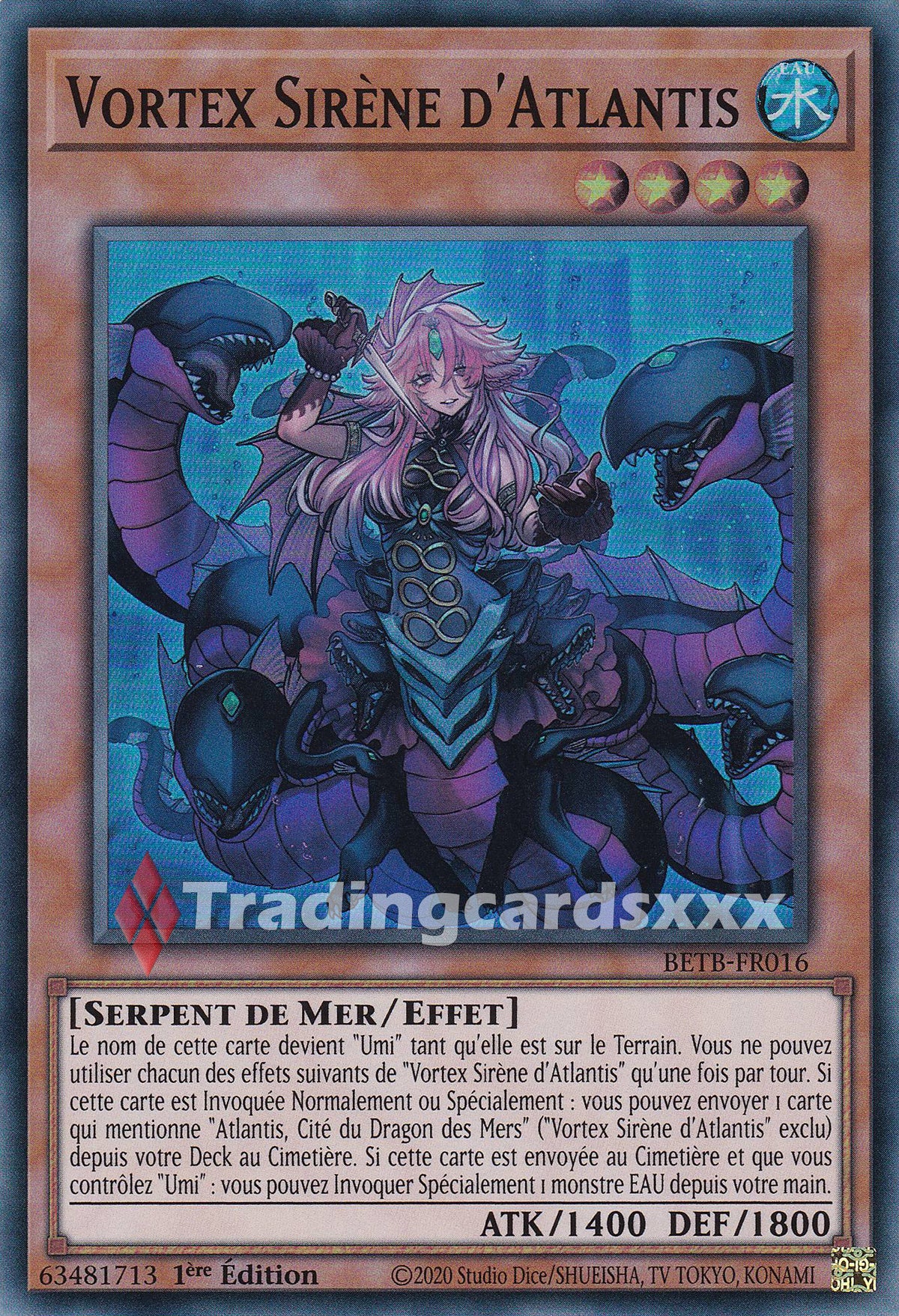Yu-Gi-Oh! Vortex Sirène d'Atlantis : SR BETB-FR016