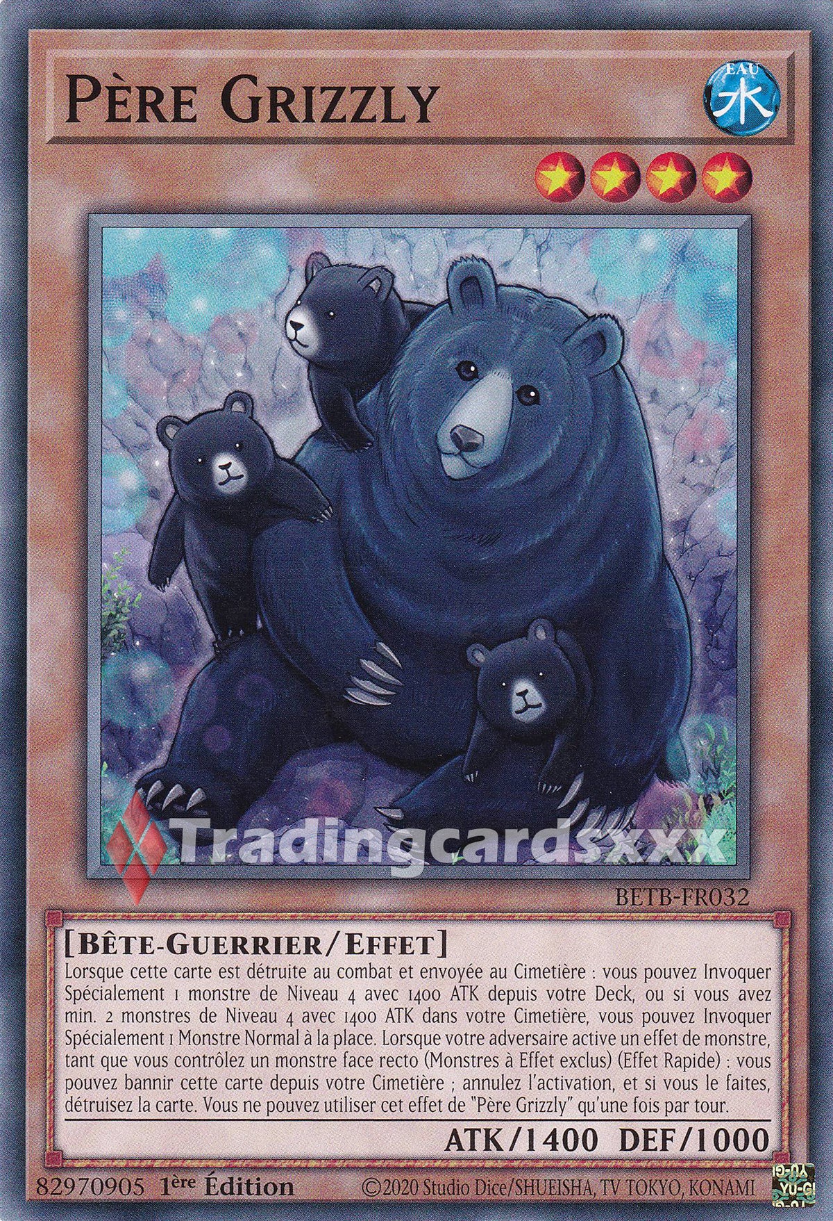 Yu-Gi-Oh! Père Grizzly : C BETB-FR032