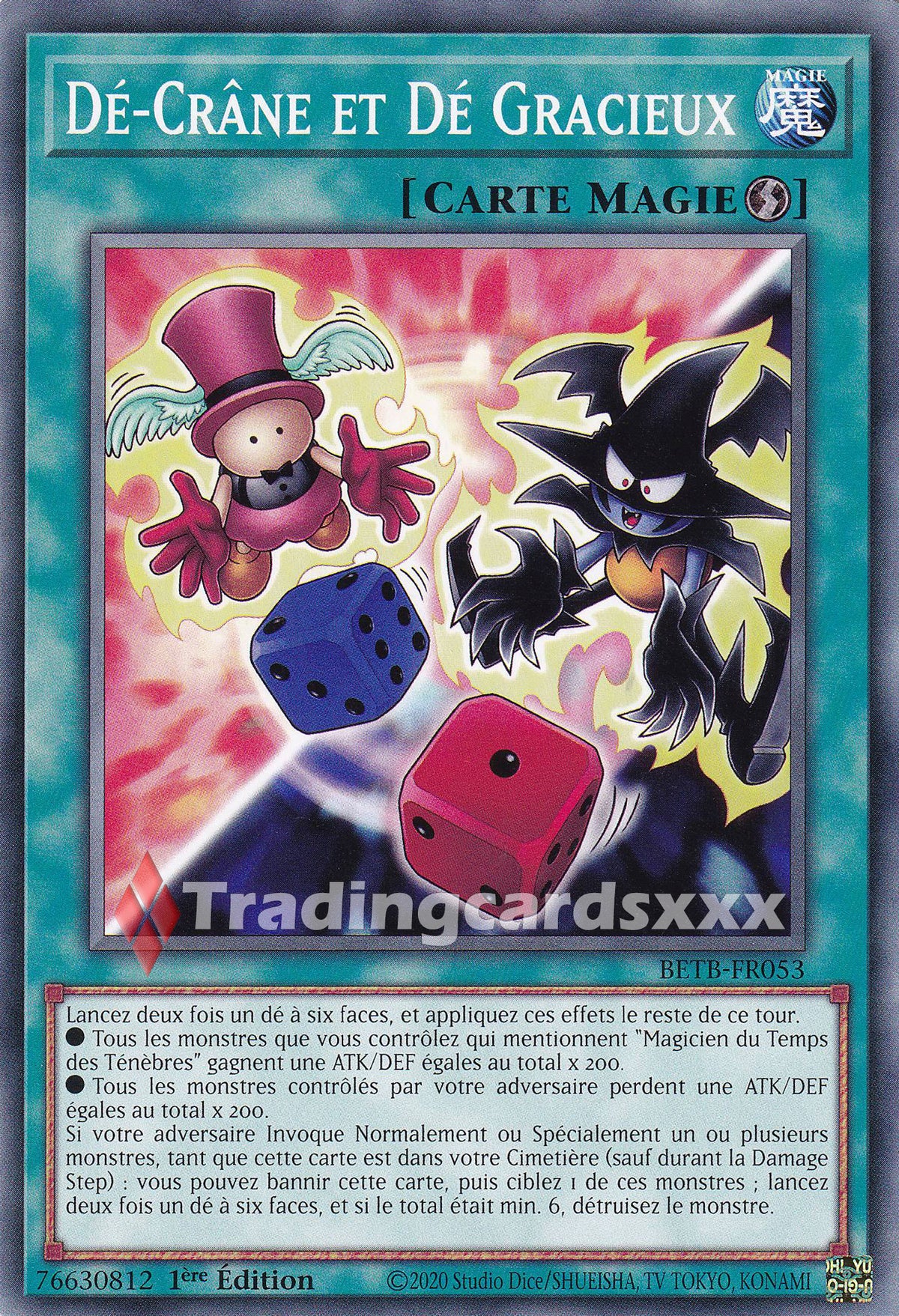 Yu-Gi-Oh! Dé-Crâne et Dé Gracieux : C BETB-FR053
