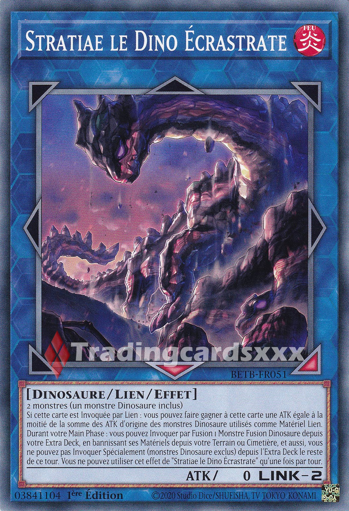 Yu-Gi-Oh! Stratiae le Dino Écrastrate : C BETB-FR051