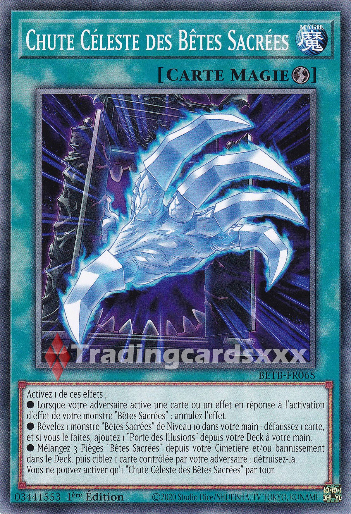 Yu-Gi-Oh! Chute Céleste des Bêtes Sacrées : C BETB-FR065