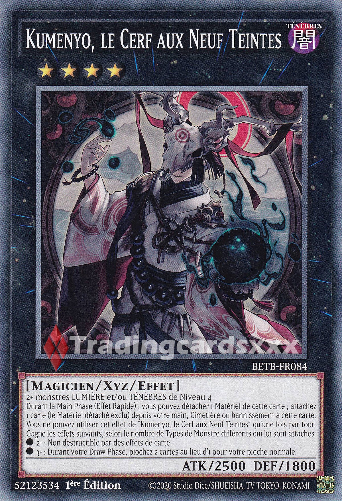 Yu-Gi-Oh! Kumenyo, le Cerf aux Neuf Teintes : C BETB-FR084