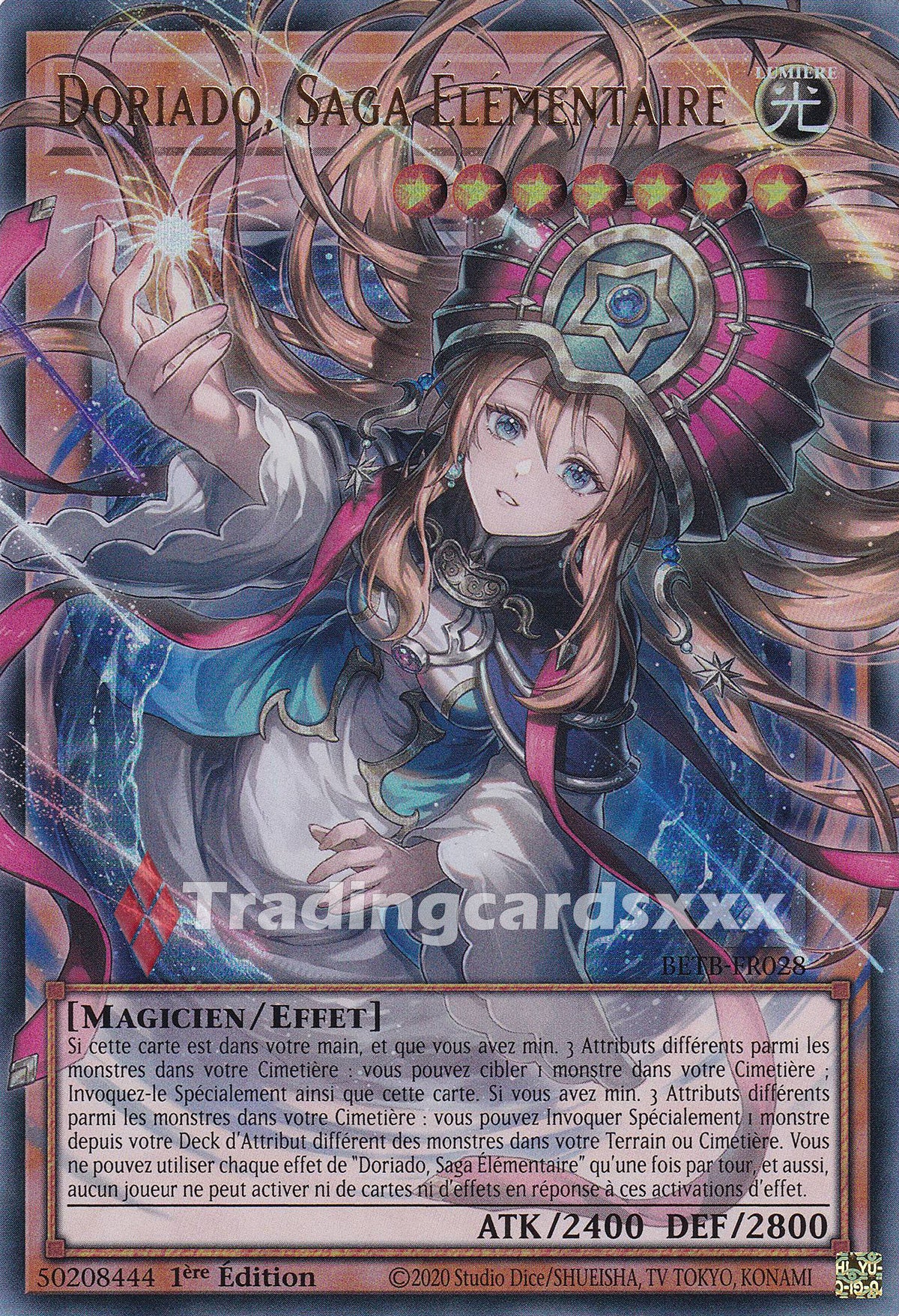 Yu-Gi-Oh! Doriado, Saga Élémentaire : OF UR BETB-FR028