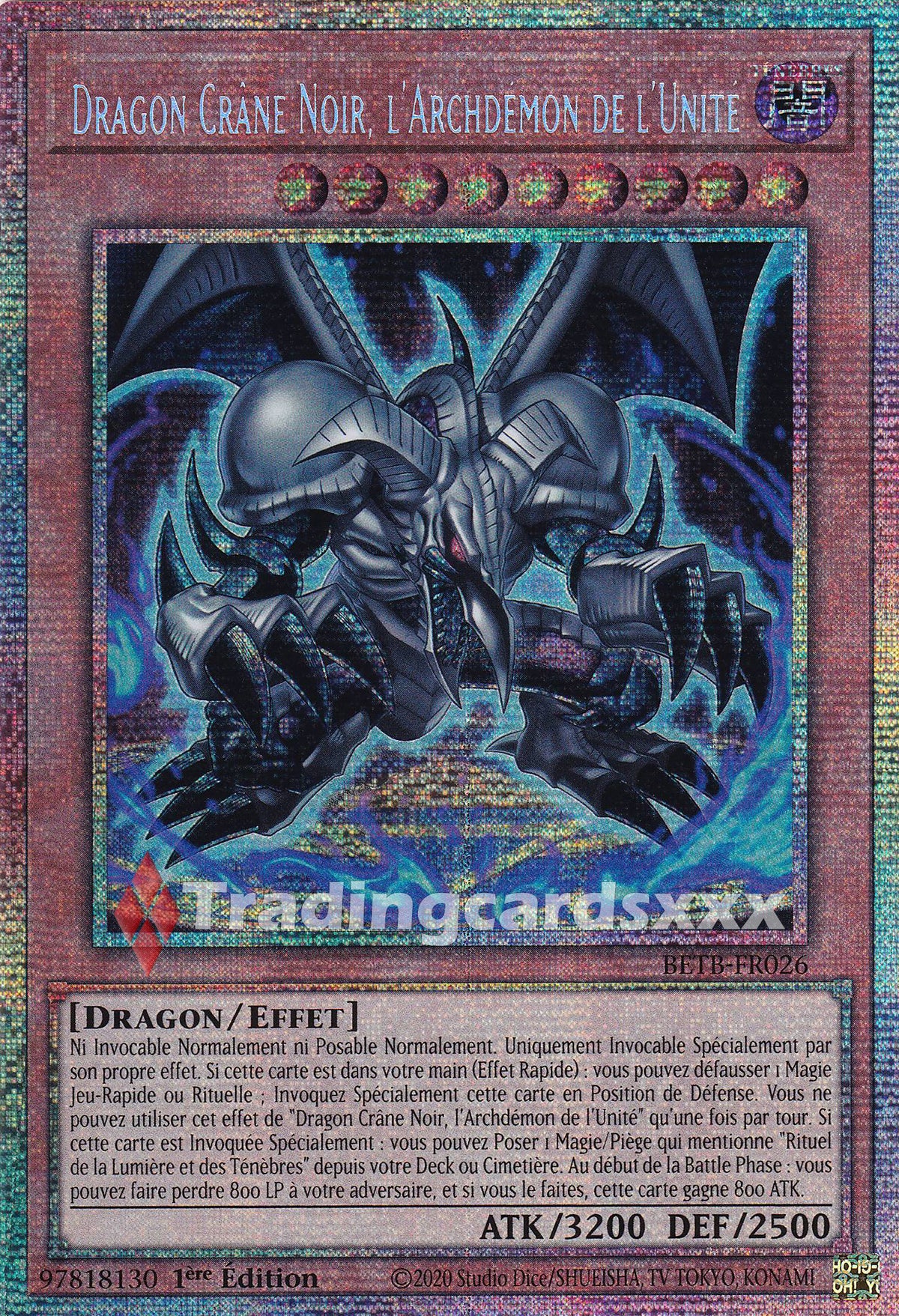 Yu-Gi-Oh! Dragon Crâne Noir, l'Archdémon de l'Unité : STAR BETB-FR026