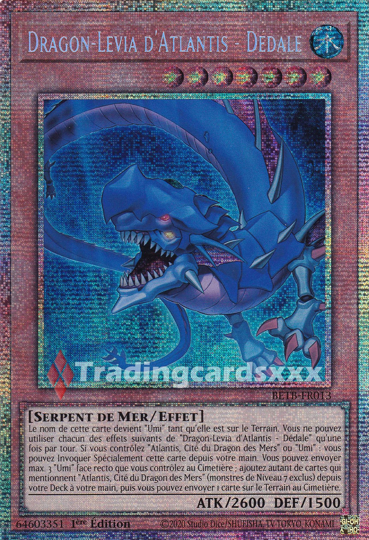 Yu-Gi-Oh! Dragon-Levia d'Atlantis - Dédale : STAR BETB-FR013