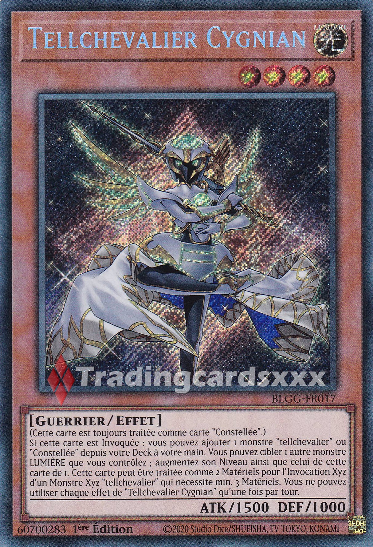 Yu-Gi-Oh! Tellchevalier Cygnian : SE BLGG-FR017