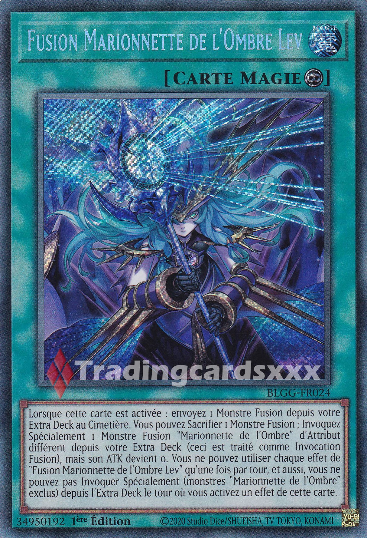 Yu-Gi-Oh! Fusion Marionnette de l'Ombre Lev : SE BLGG-FR024