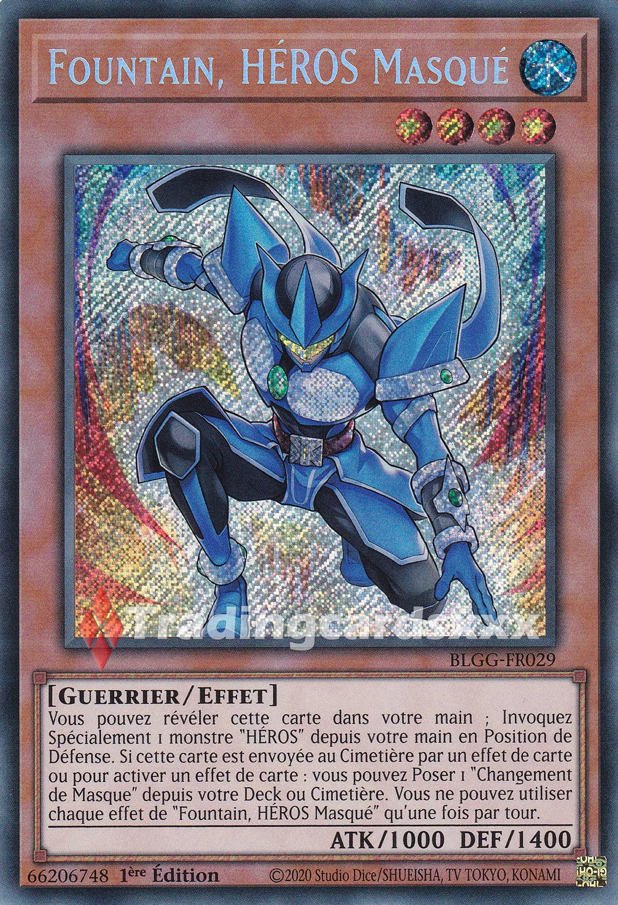 Yu-Gi-Oh! Fountain, HÉROS Masqué : SE BLGG-FR029