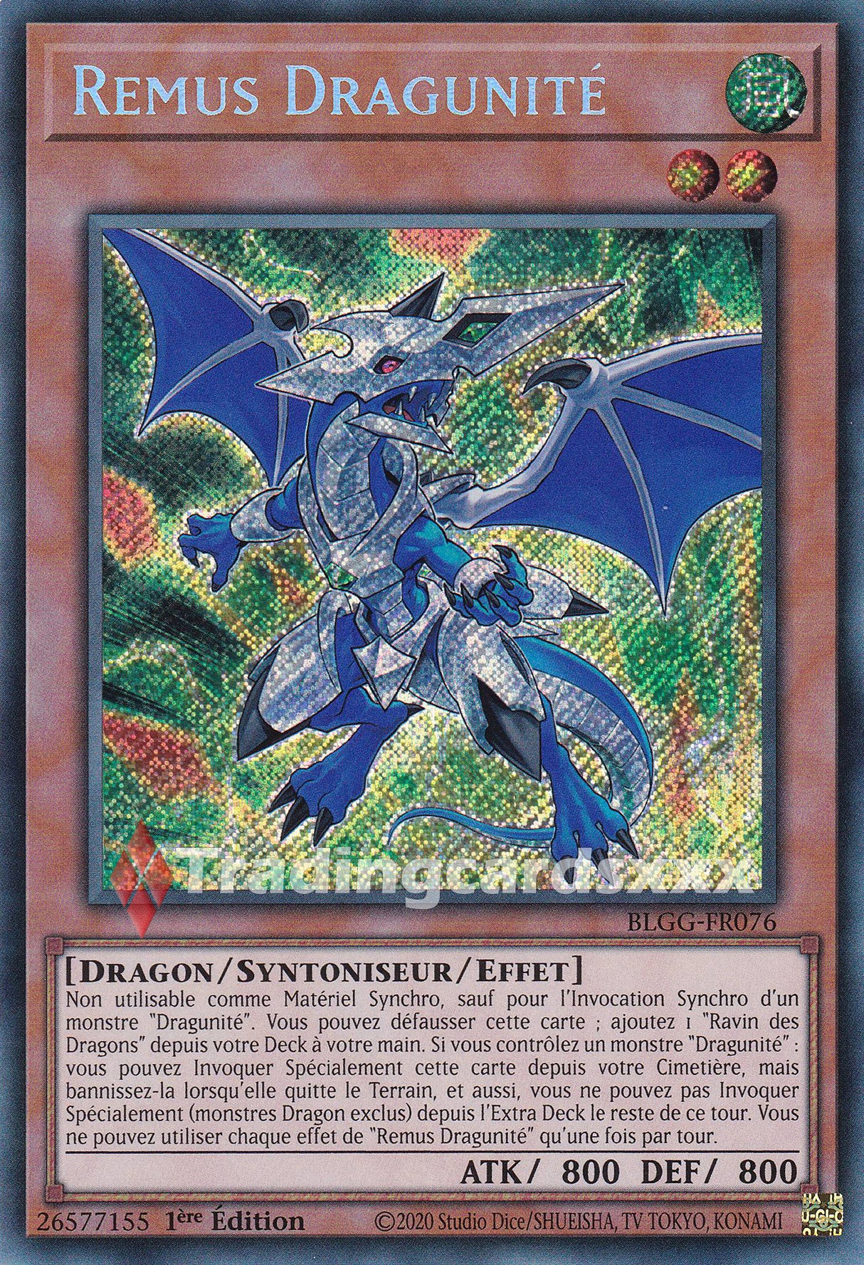 Yu-Gi-Oh! Remus Dragunité : SE BLGG-FR076