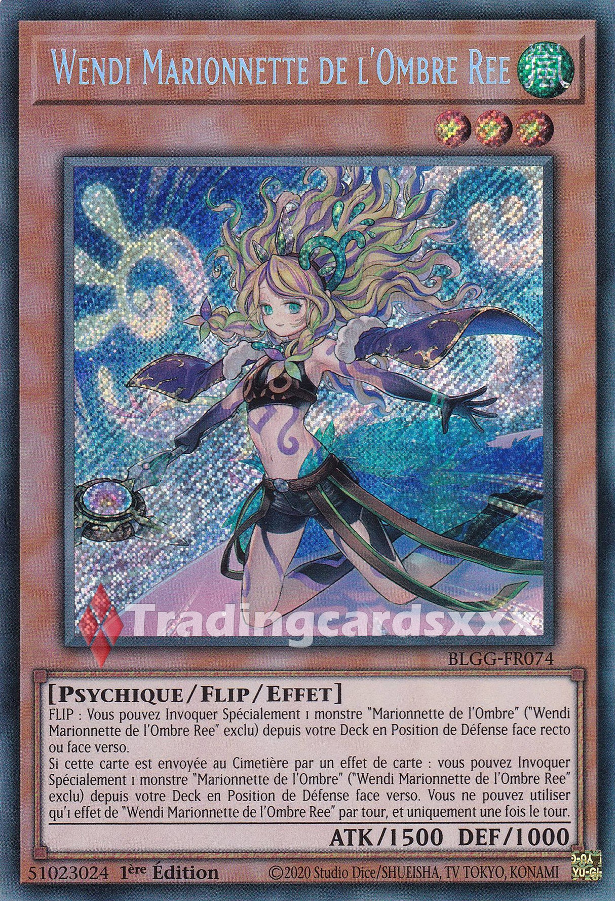 Yu-Gi-Oh! Wendi Marionnette de l'Ombre Ree : SE BLGG-FR074