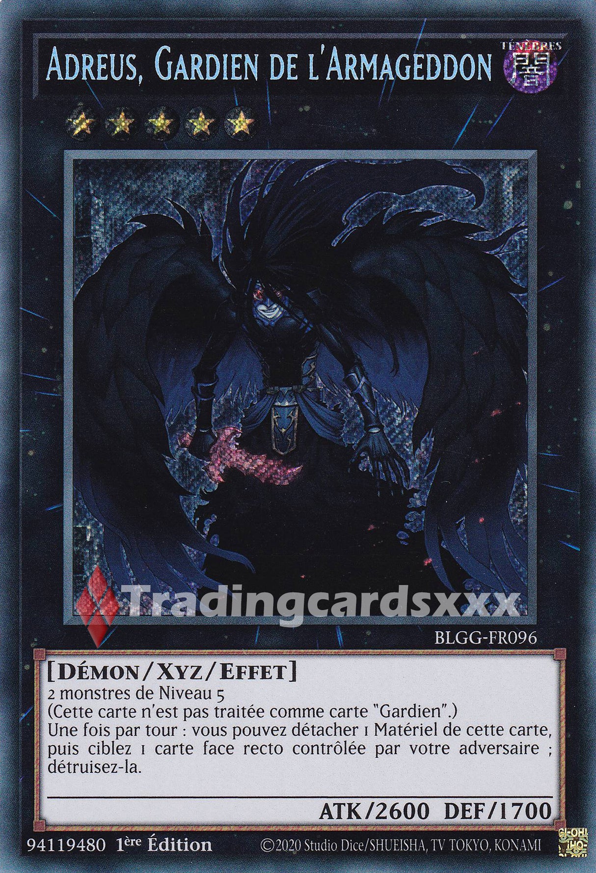 Yu-Gi-Oh! Adreus, Gardien de l'Armageddon : SE BLGG-FR096
