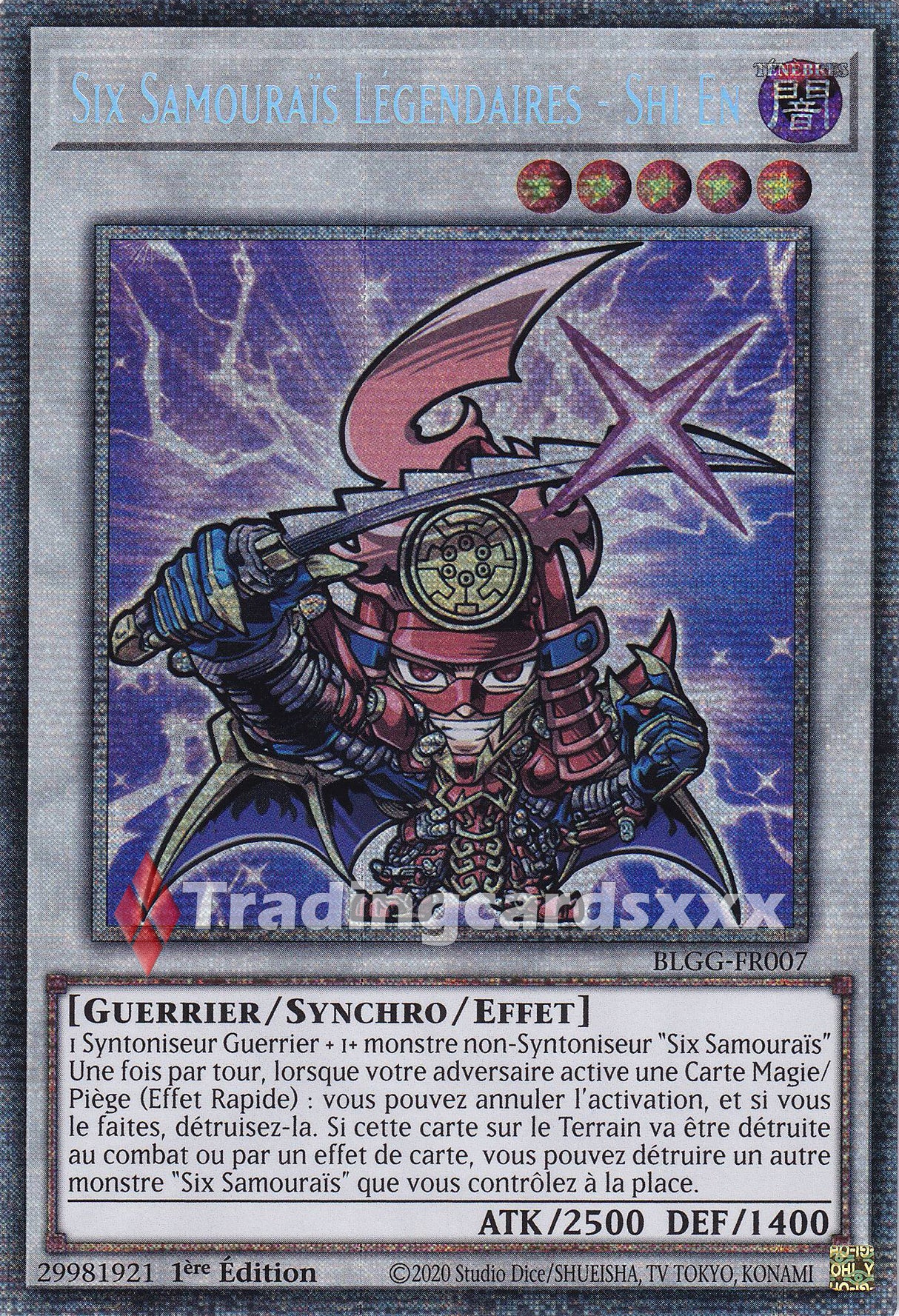 Yu-Gi-Oh! Six Samouraïs Légendaires - Shi En : STAR BLGG-FR007