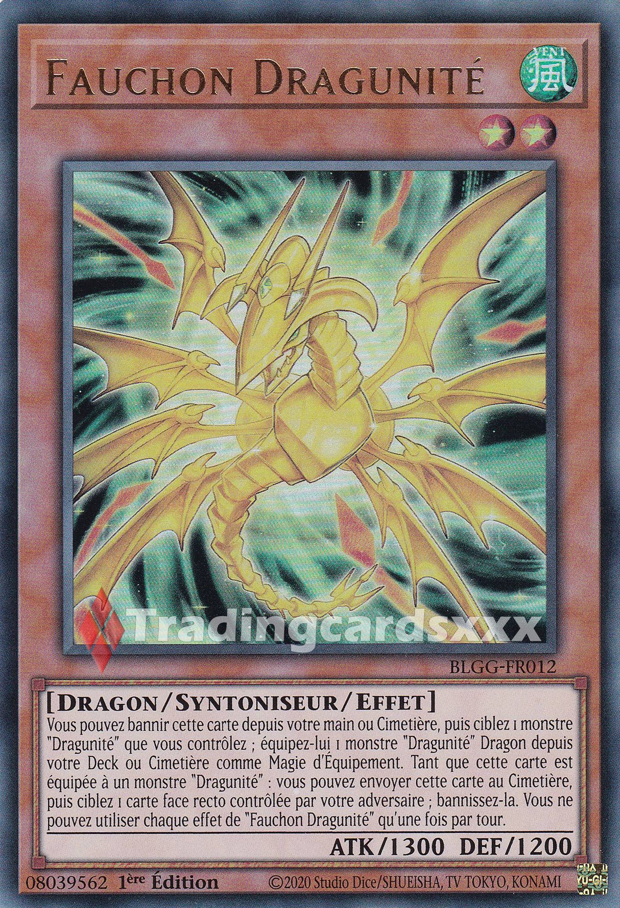 Yu-Gi-Oh! Fauchon Dragunité : UR BLGG-FR012