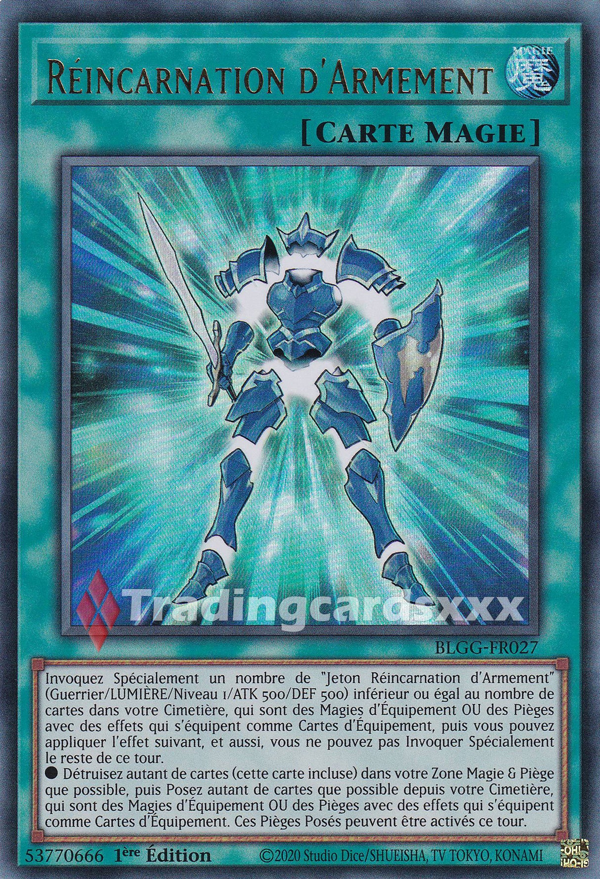 Yu-Gi-Oh! Réincarnation d'Armement : UR BLGG-FR027