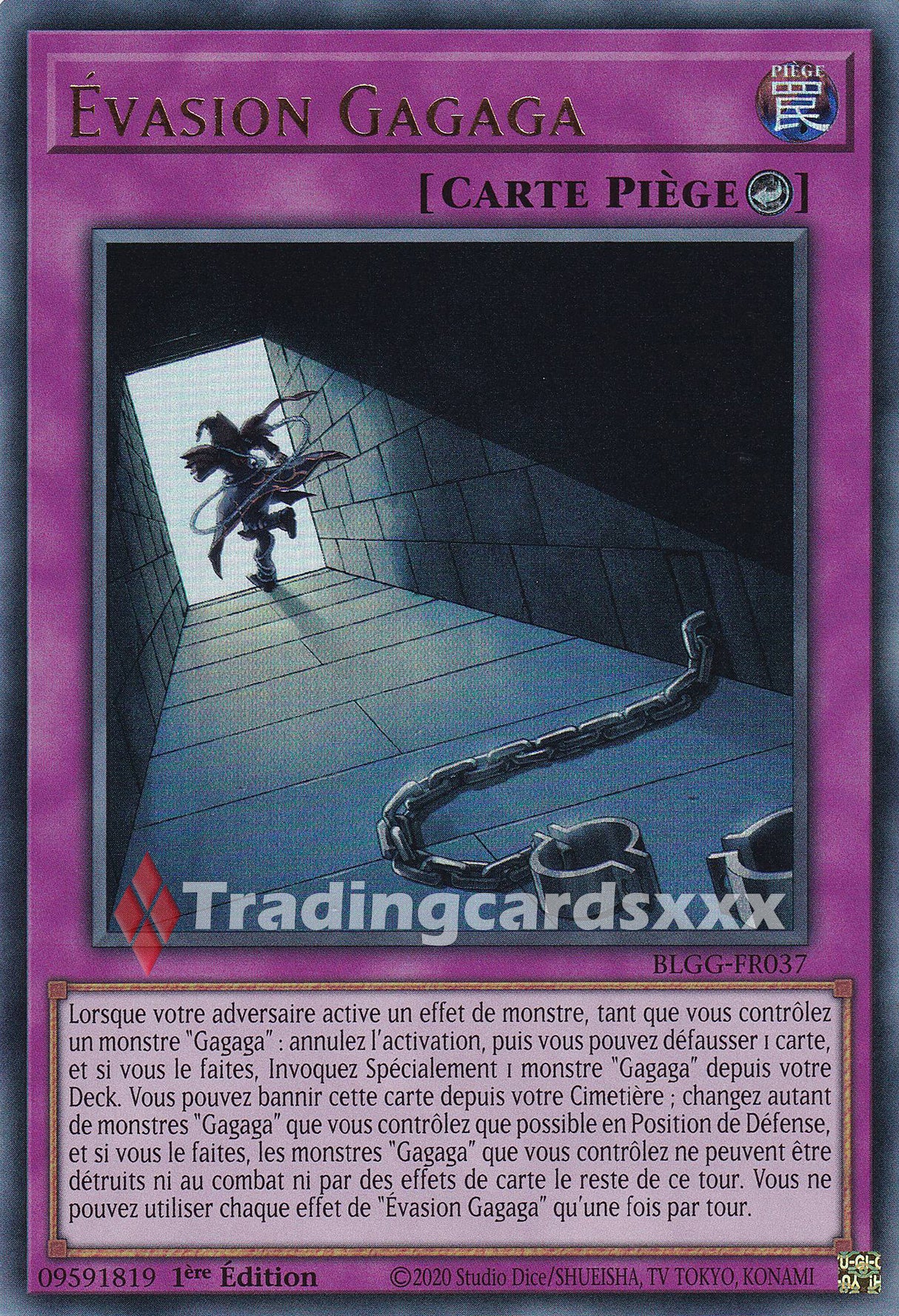 Yu-Gi-Oh! Évasion Gagaga : UR BLGG-FR037