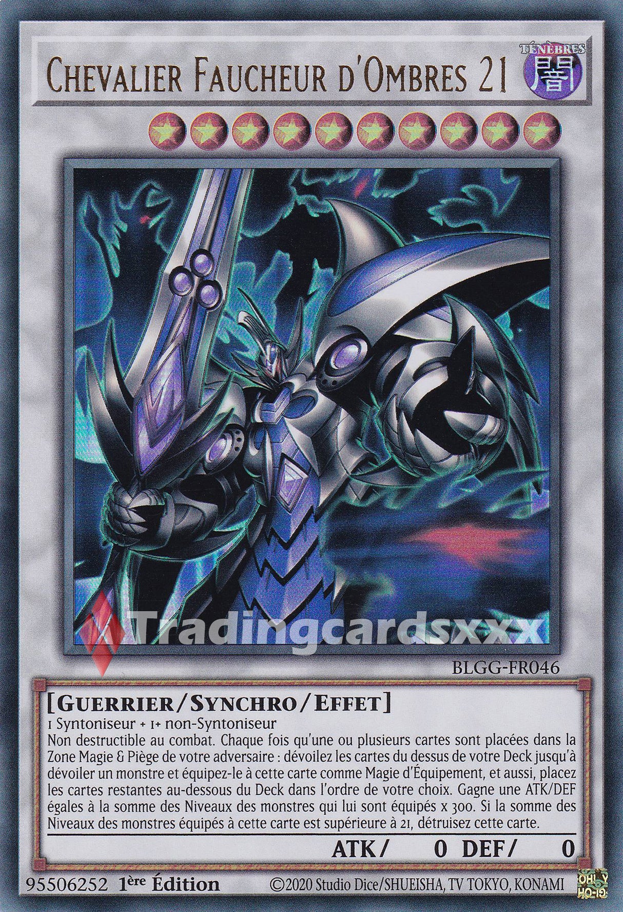 Yu-Gi-Oh! Chevalier Faucheur d'Ombres 21 : UR BLGG-FR046