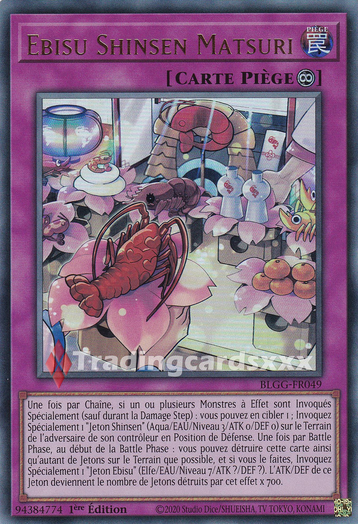 Yu-Gi-Oh! Ebisu Shinsen Matsuri : UR BLGG-FR049