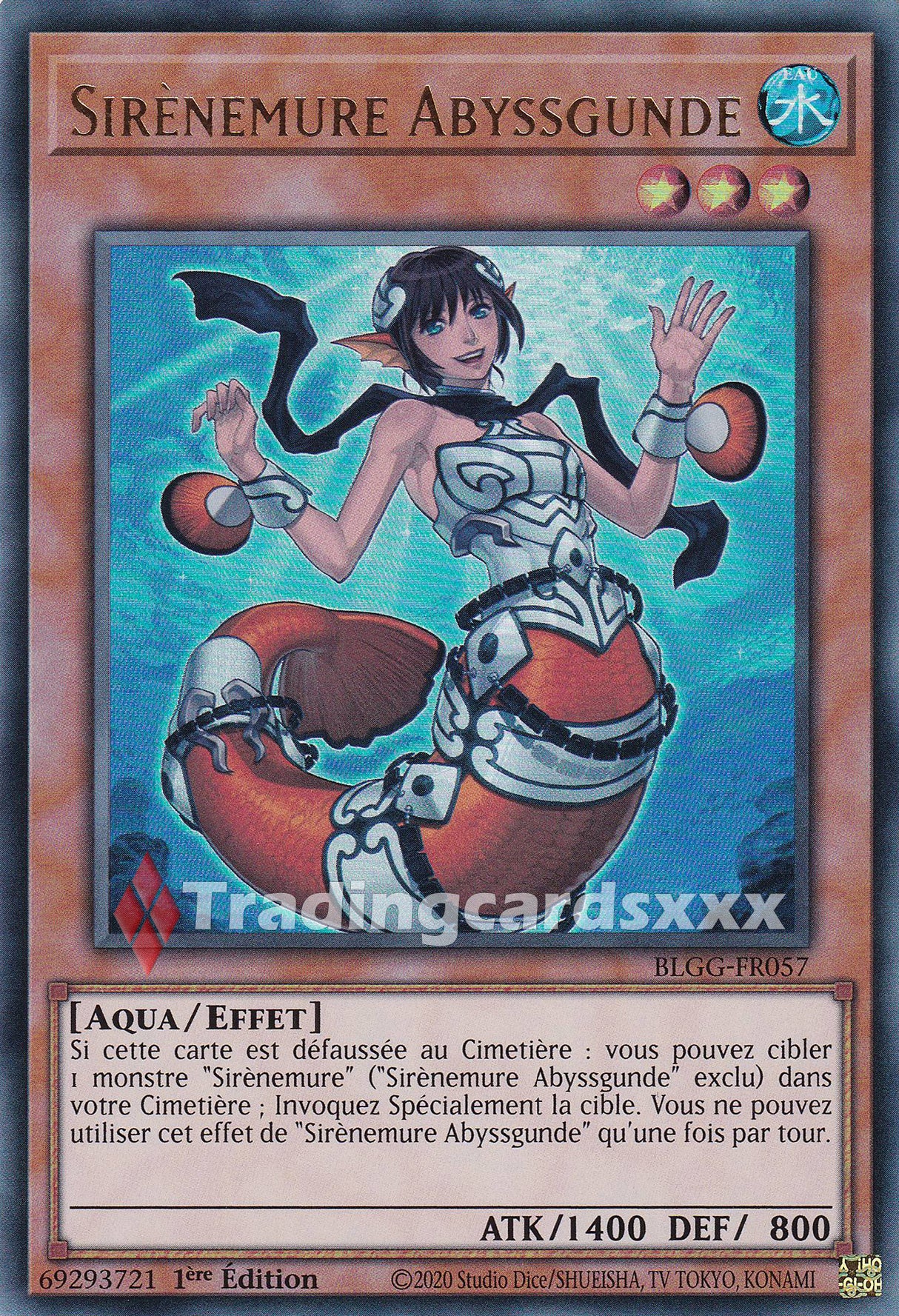 Yu-Gi-Oh! Sirènemure Abyssgunde : UR BLGG-FR057