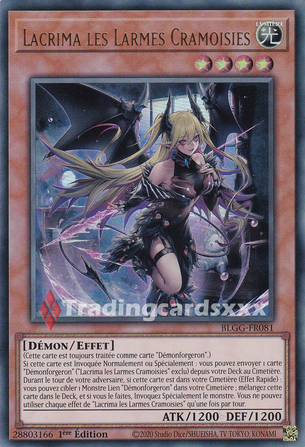 Yu-Gi-Oh! Lacrima les Larmes Cramoisies : UR BLGG-FR081