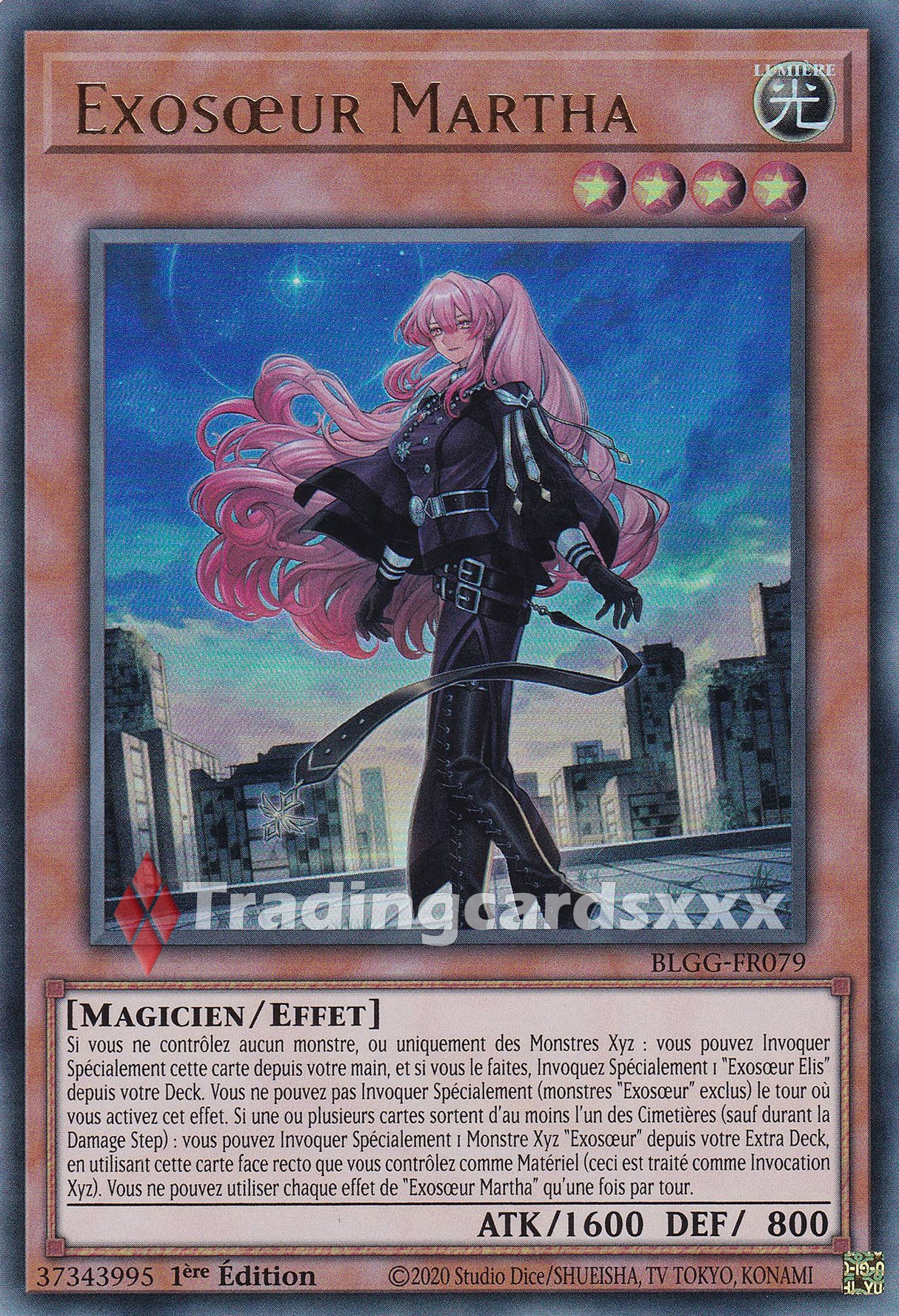 Yu-Gi-Oh! Exosœur Martha : UR BLGG-FR079