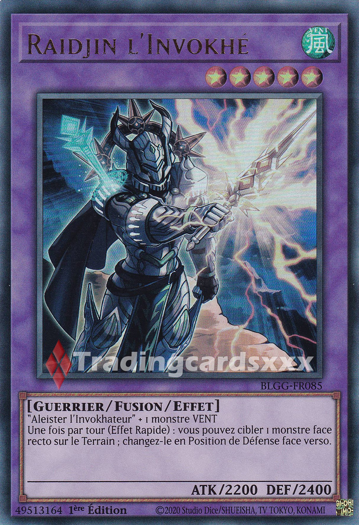 Yu-Gi-Oh! Raidjin l'Invokhé : UR BLGG-FR085