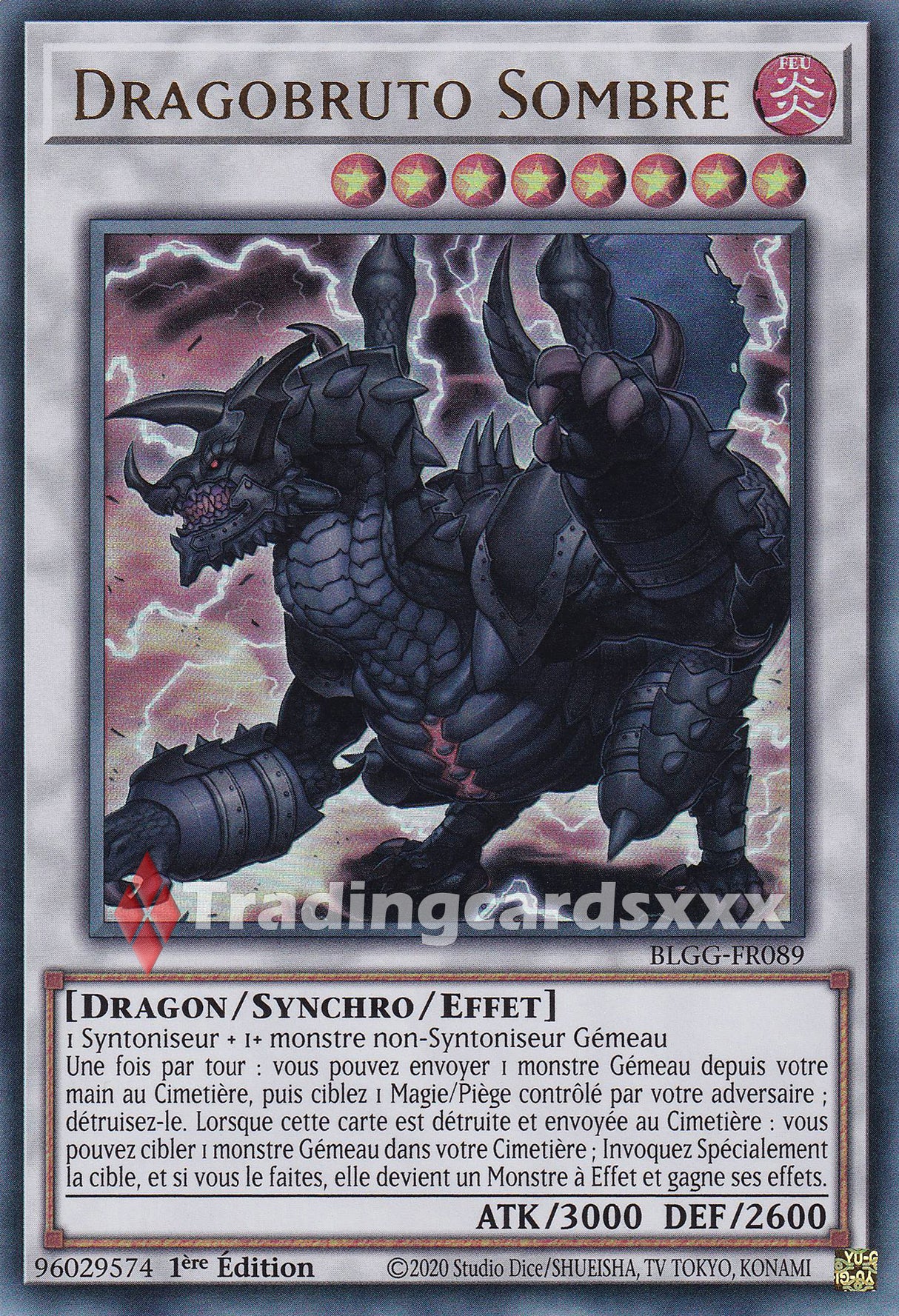 Yu-Gi-Oh! Dragobruto Sombre : UR BLGG-FR089
