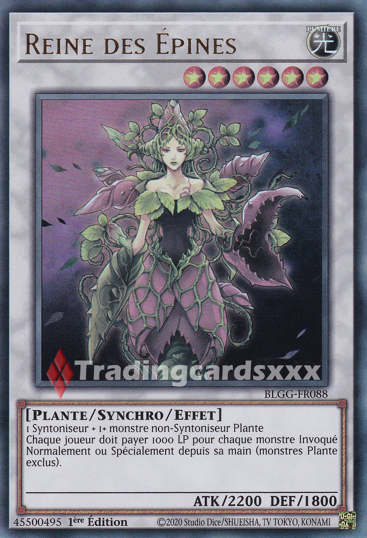 Yu-Gi-Oh! Reine des Épines : UR BLGG-FR088