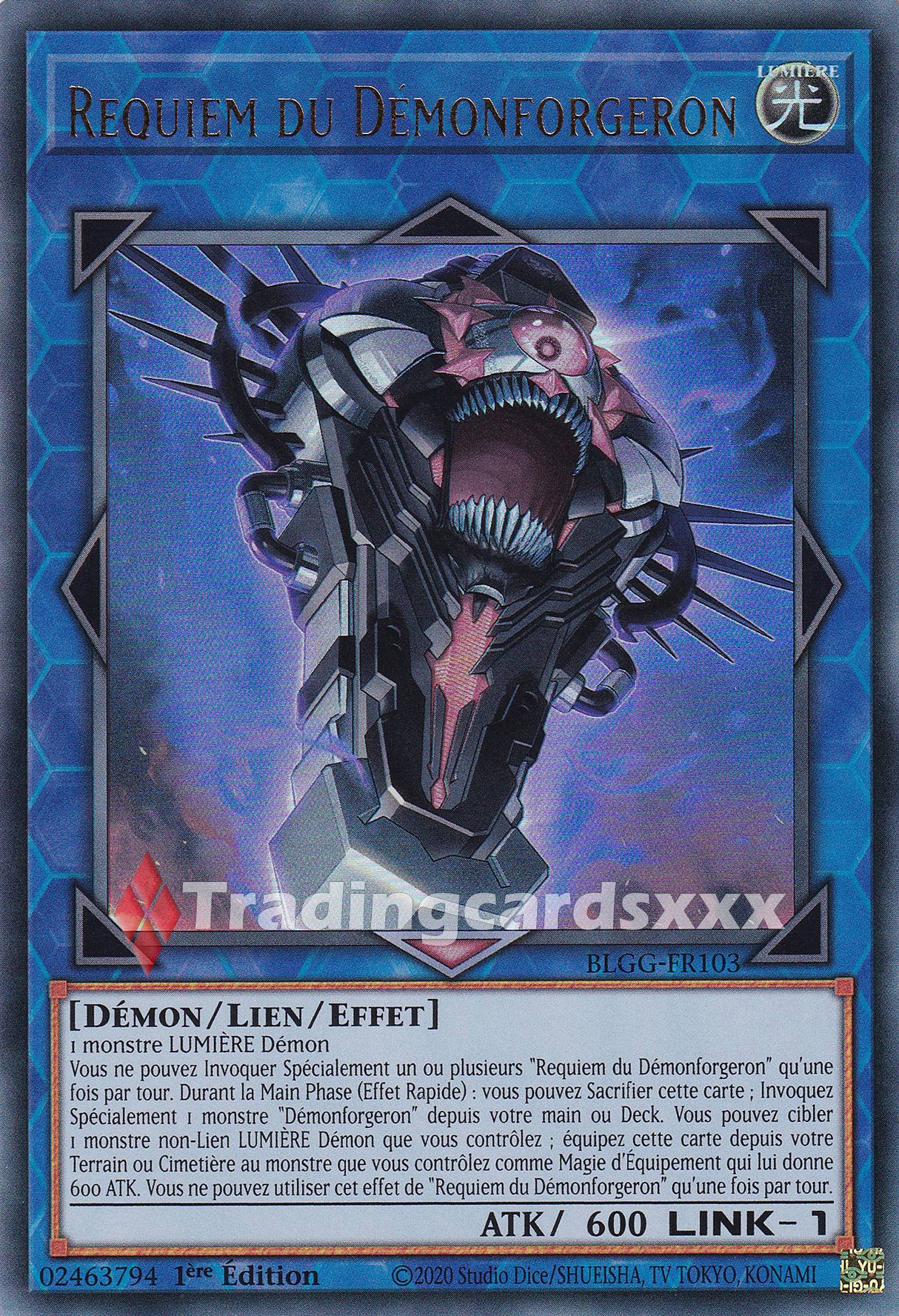 Yu-Gi-Oh! Requiem du Démonforgeron : UR BLGG-FR103