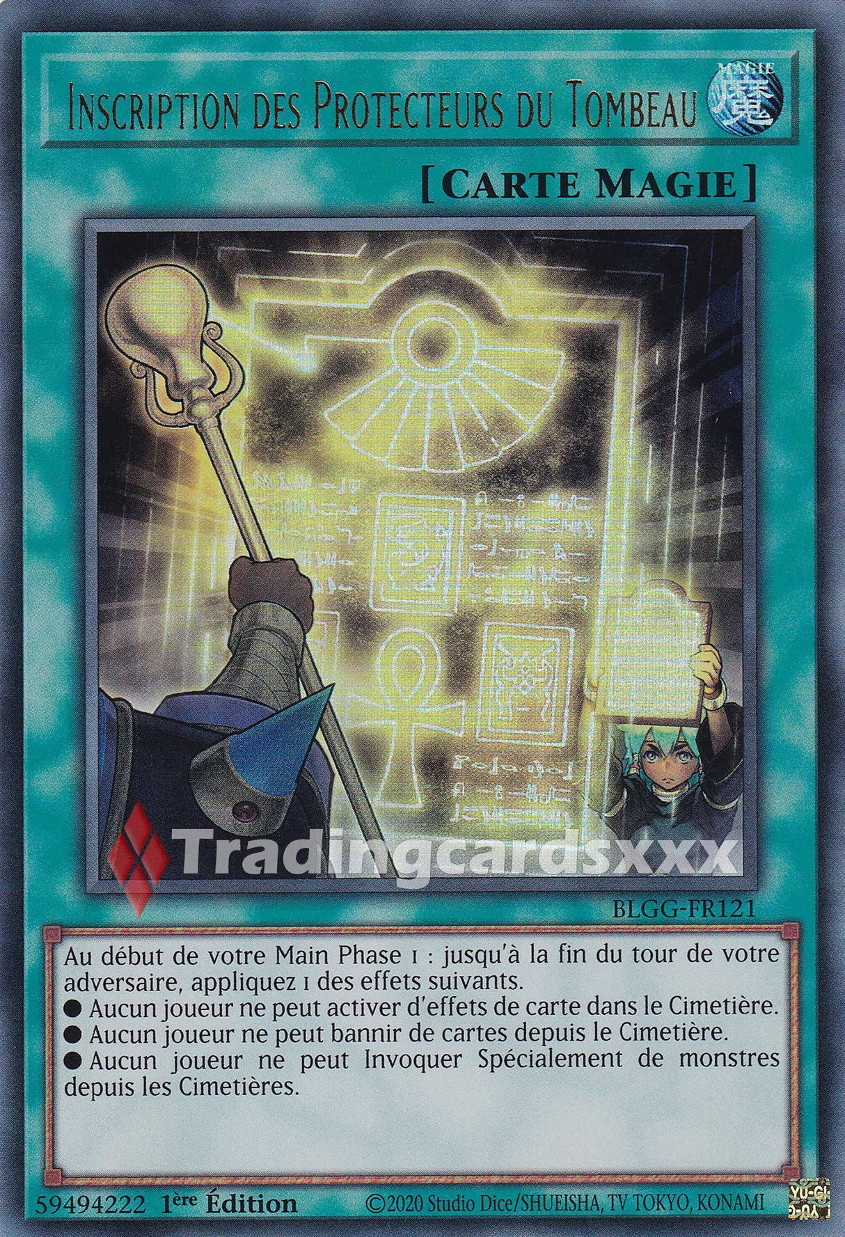 Yu-Gi-Oh! Inscription des Protecteurs du Tombeau : UR BLGG-FR121