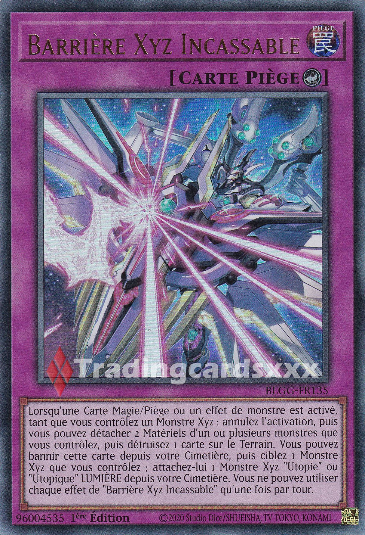 Yu-Gi-Oh! Barrière Xyz Incassable : UR BLGG-FR135