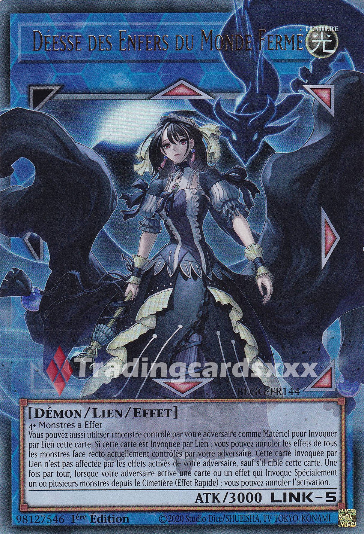 Yu-Gi-Oh! Déesse des Enfers du Monde Fermé : OF UR BLGG-FR144