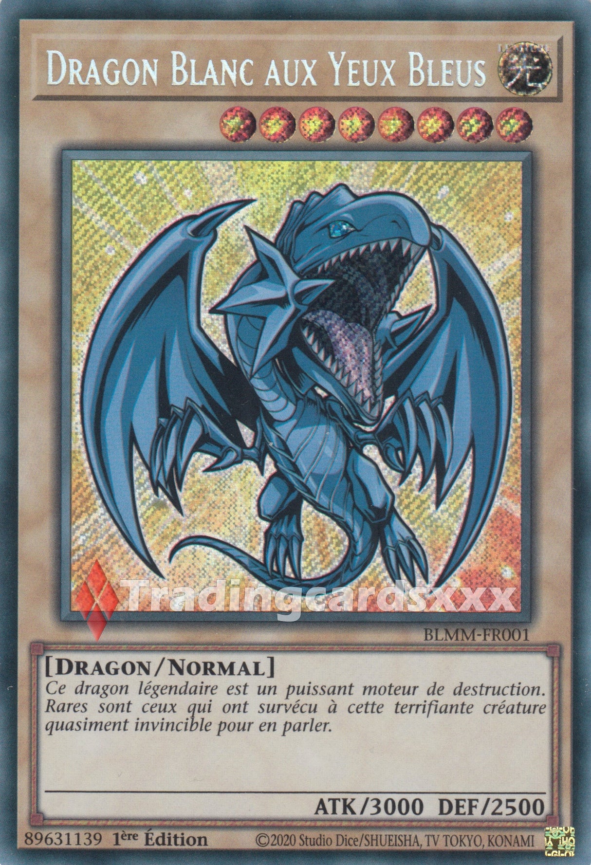 Yu-Gi-Oh! Dragon Blanc aux Yeux Bleus : SE BLMM-FR001