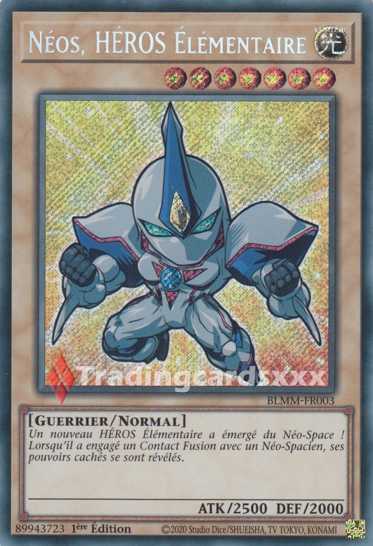 Yu-Gi-Oh! Néos, HÉROS Élémentaire : SE BLMM-FR003