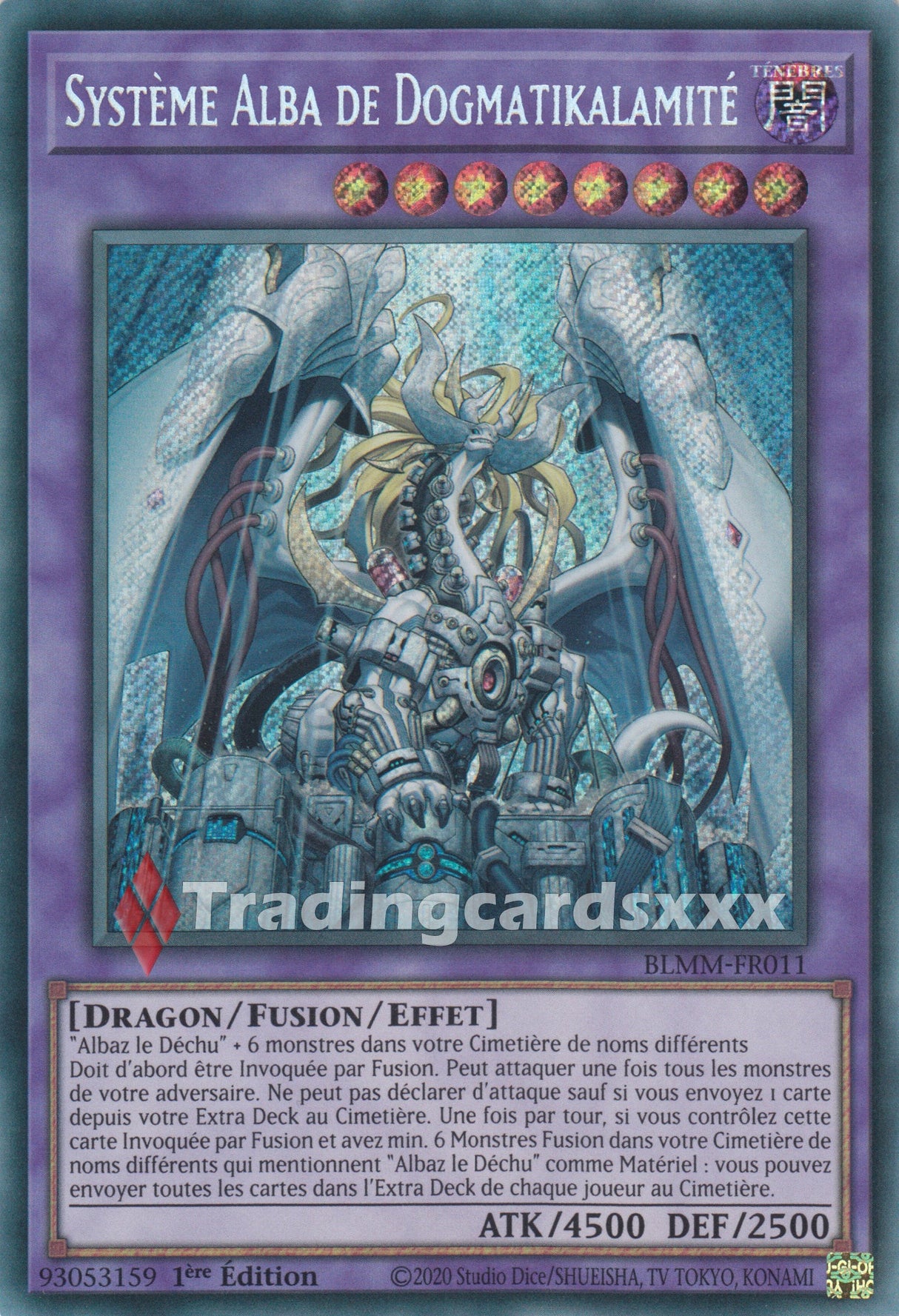 Yu-Gi-Oh! Système Alba de Dogmatikalamité : SE BLMM-FR011