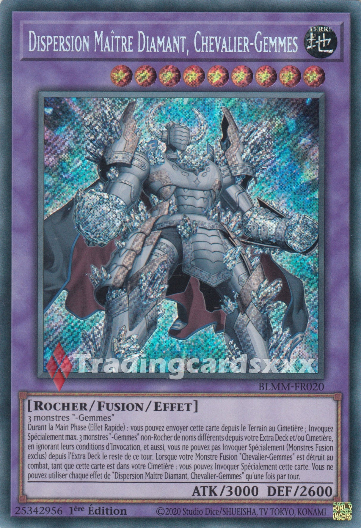 Yu-Gi-Oh! Dispersion Maître Diamant, Chevalier-Gemmes : SE BLMM-FR020