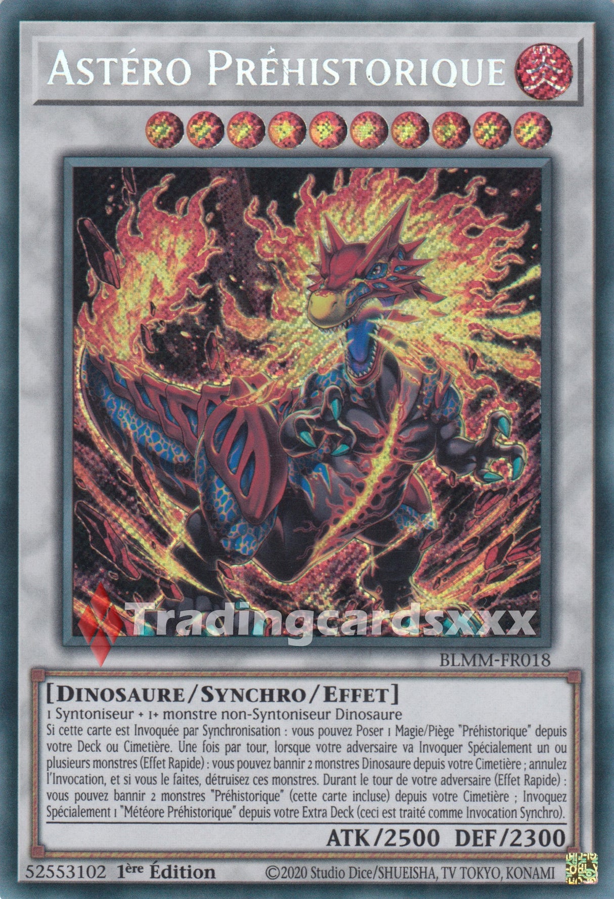 Yu-Gi-Oh! Astéro Préhistorique : SE BLMM-FR018