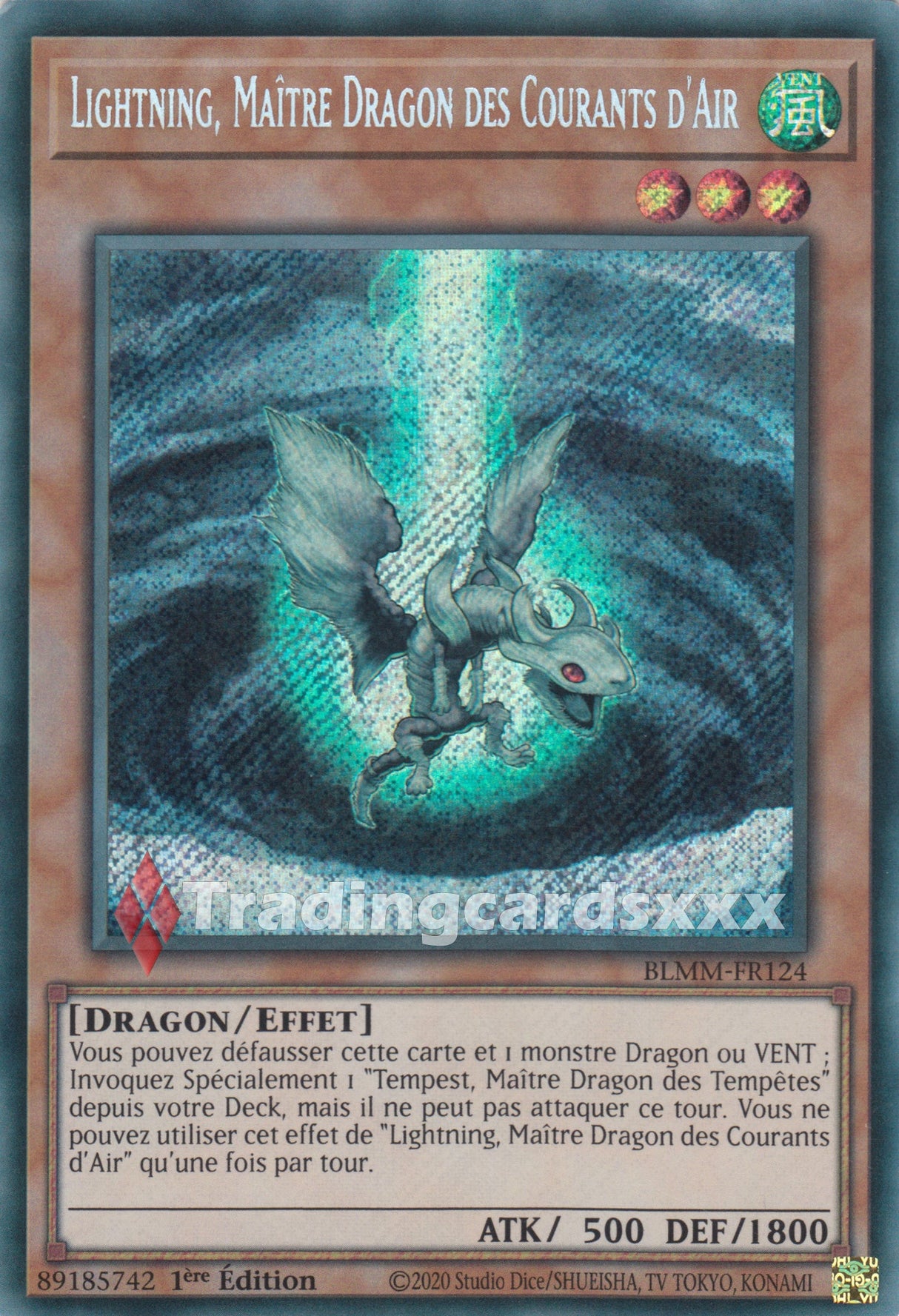 Yu-Gi-Oh! Lightning, Maître Dragon des Courants d'Air : SE BLMM-FR124