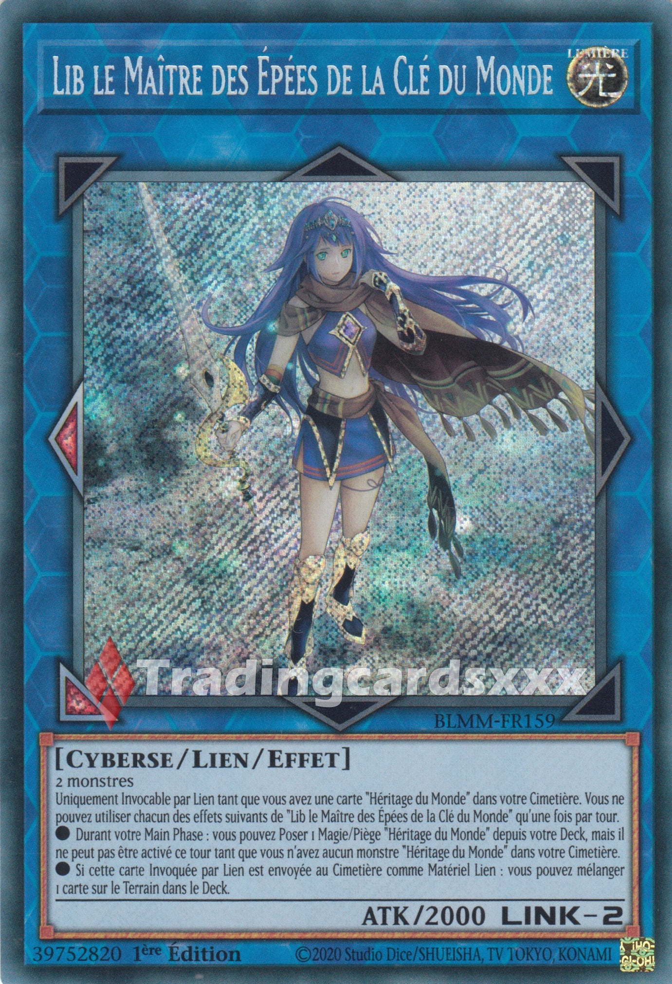 Yu-Gi-Oh! Lib le Maître des Épées de la Clé du Monde : SE BLMM-FR159