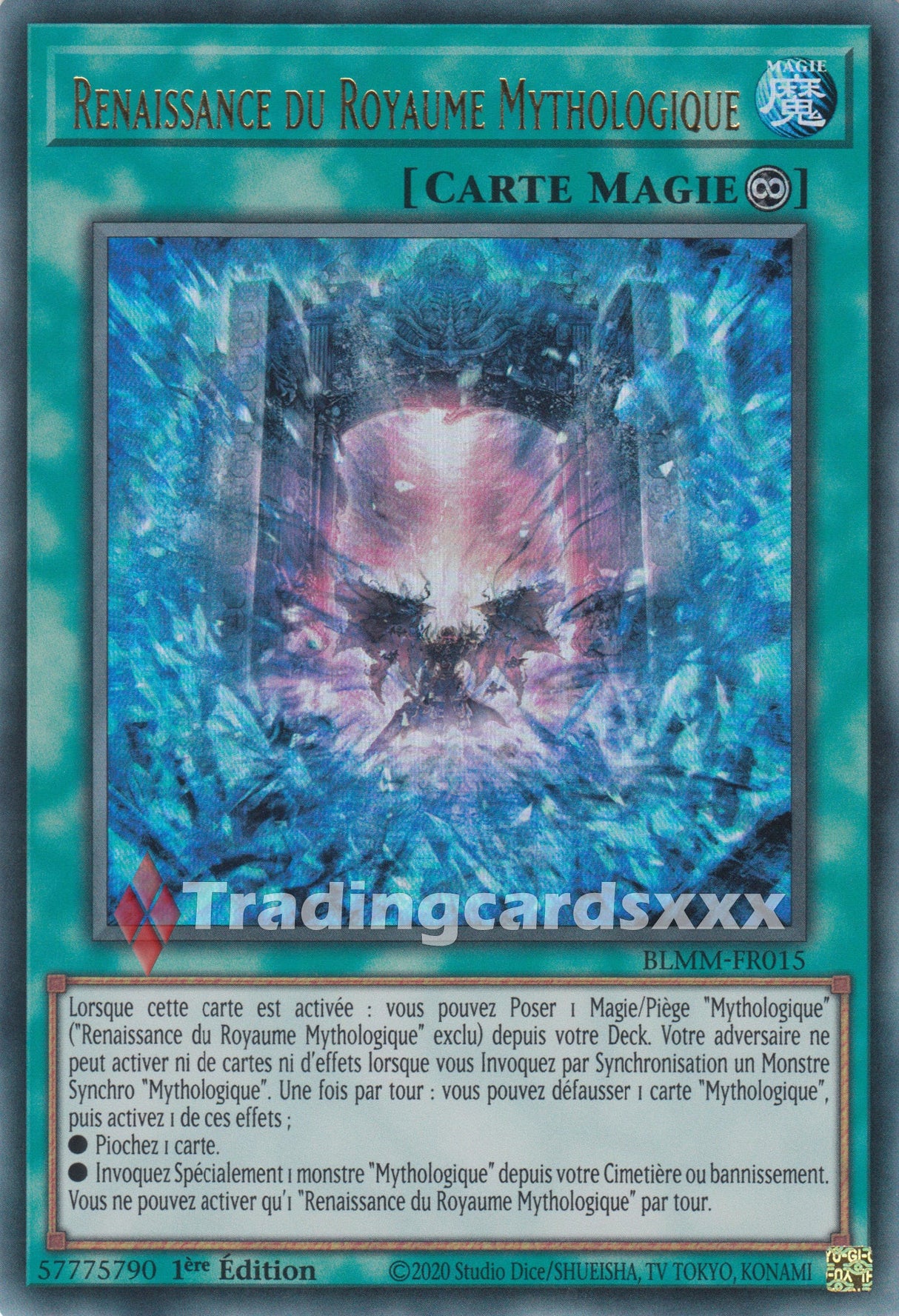 Yu-Gi-Oh! Renaissance du Royaume Mythologique : UR BLMM-FR015