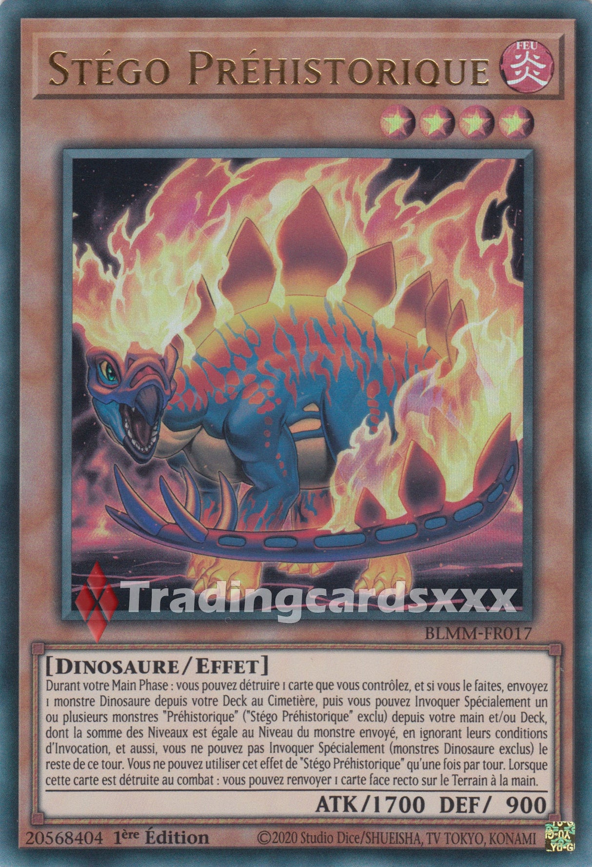 Yu-Gi-Oh! Stégo Préhistorique : UR BLMM-FR017