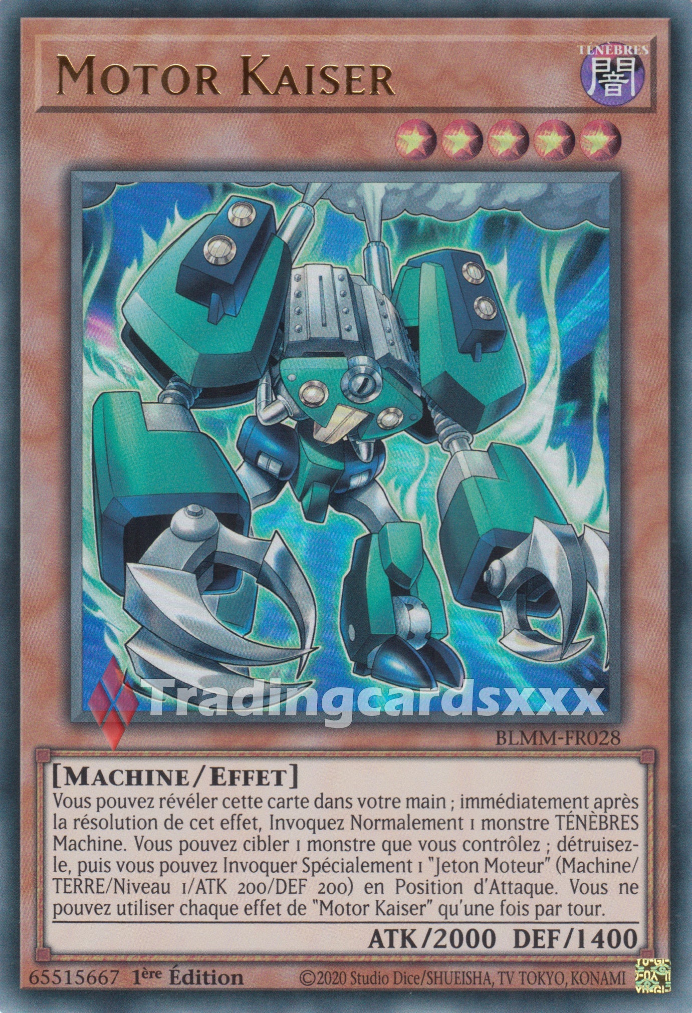 Yu-Gi-Oh! Motor Kaiser : UR BLMM-FR028
