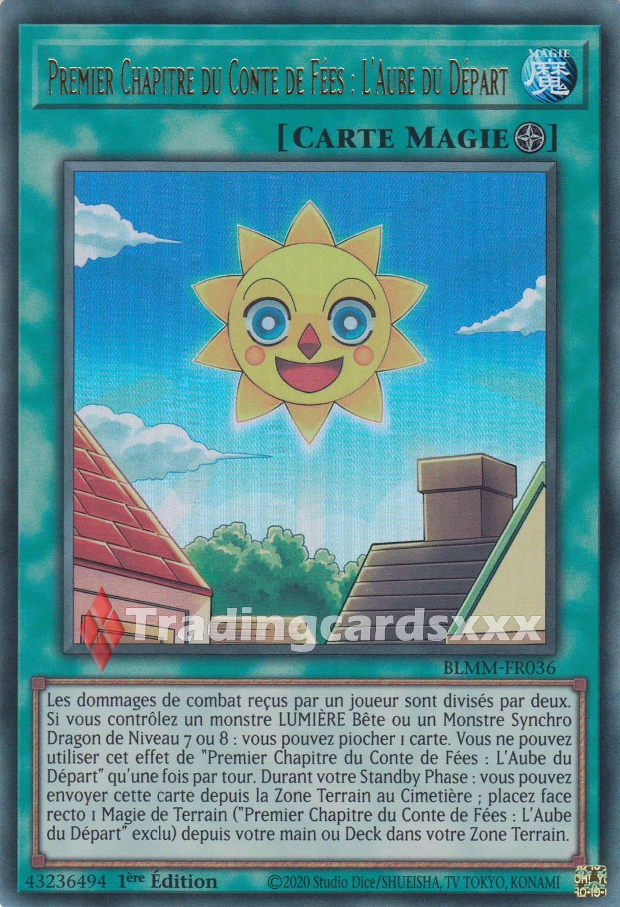 Yu-Gi-Oh! Premier Chapitre du conte de Fées : L'Aube du départ : UR BLMM-FR036