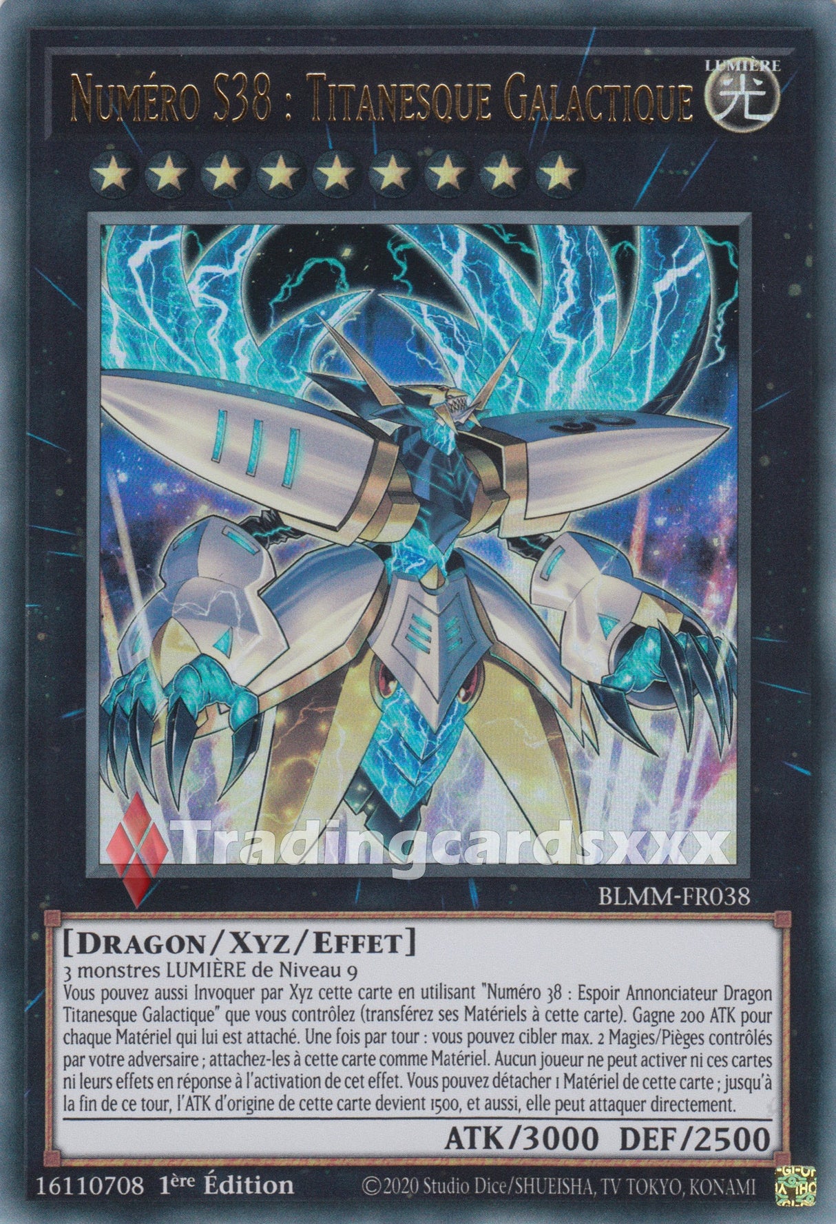 Yu-Gi-Oh! Numéro S38 : Titanesque Galactique : UR BLMM-FR038