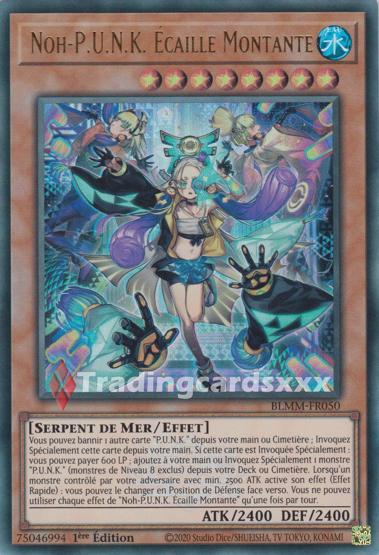 Yu-Gi-Oh! Noh-P.U.N.K. Écaille Montante : UR BLMM-FR050