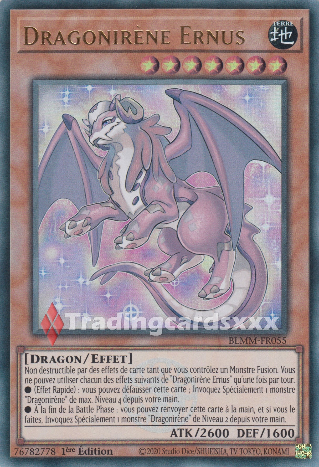 Yu-Gi-Oh! Dragonirène Ernus : UR BLMM-FR055