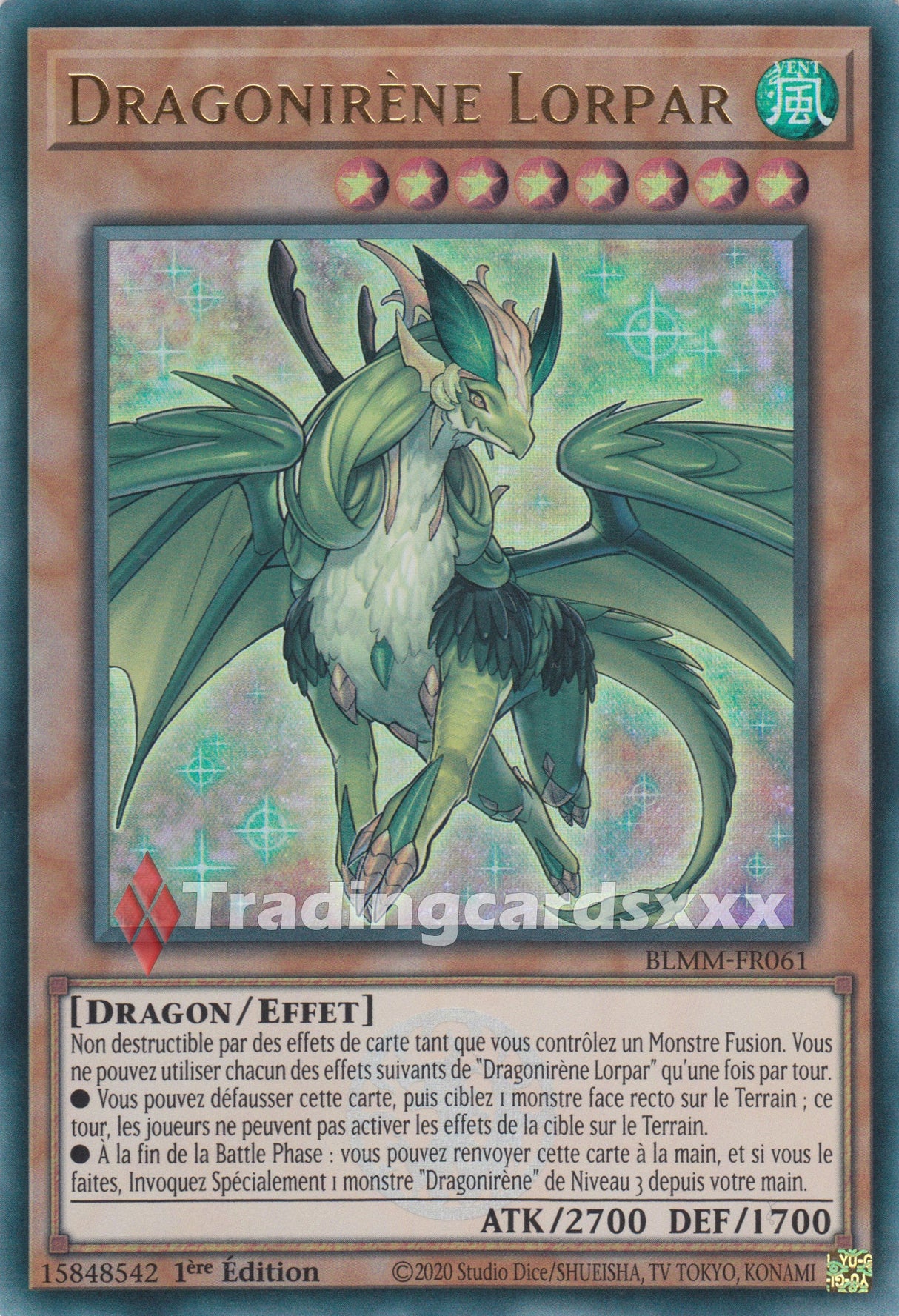 Yu-Gi-Oh! Dragonirène Lorpar : UR BLMM-FR061