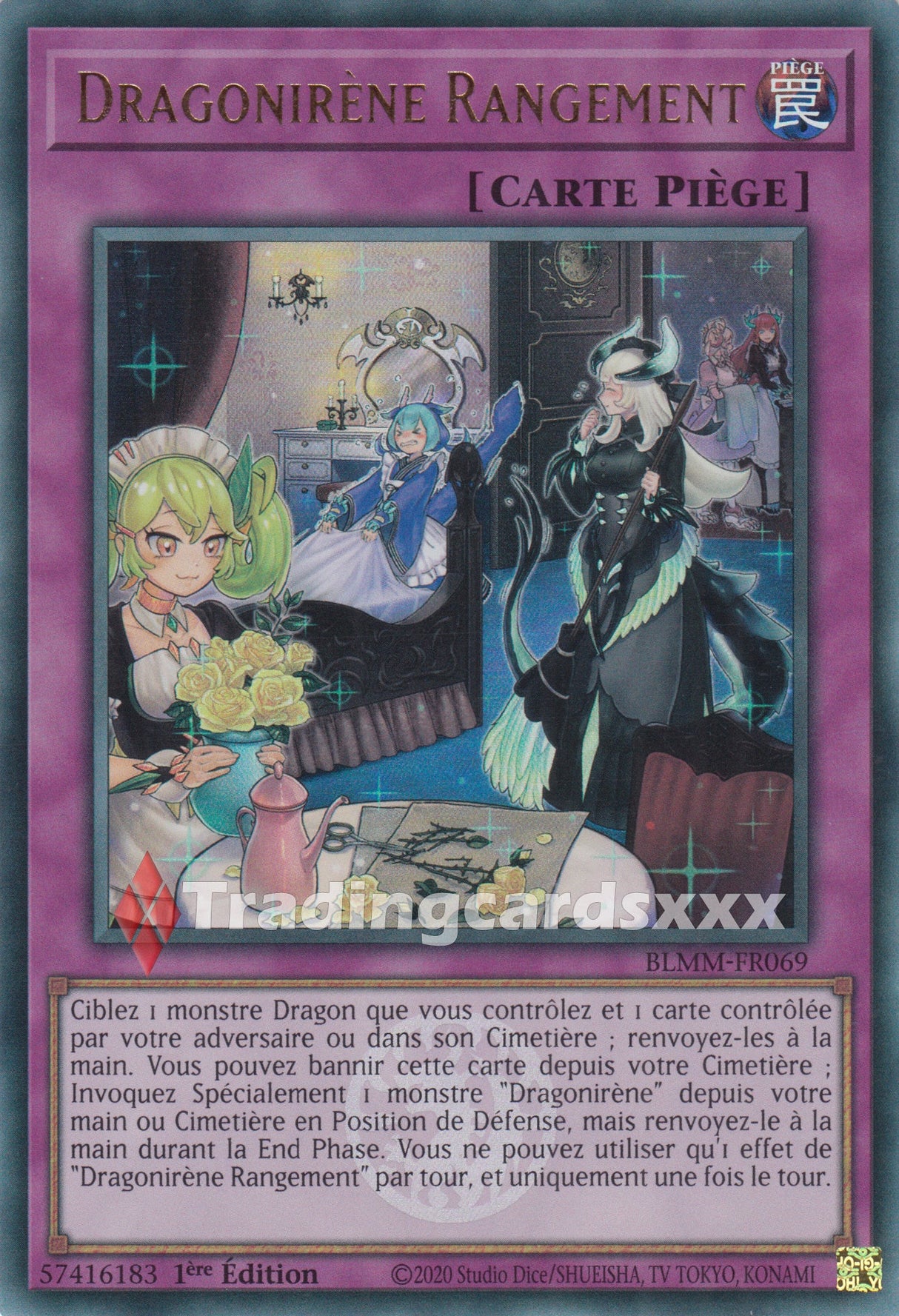 Yu-Gi-Oh! Dragonirène Rangement : UR BLMM-FR069