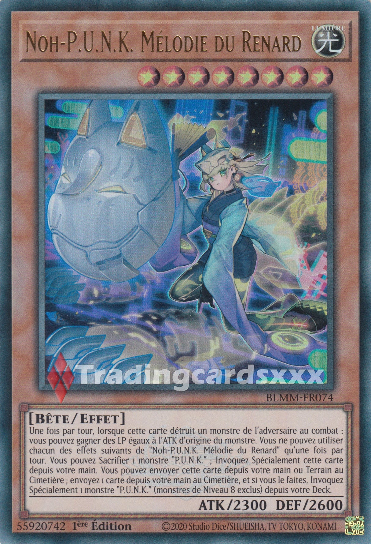 Yu-Gi-Oh! Noh-P.U.N.K. Mélodie du Renard : UR BLMM-FR074